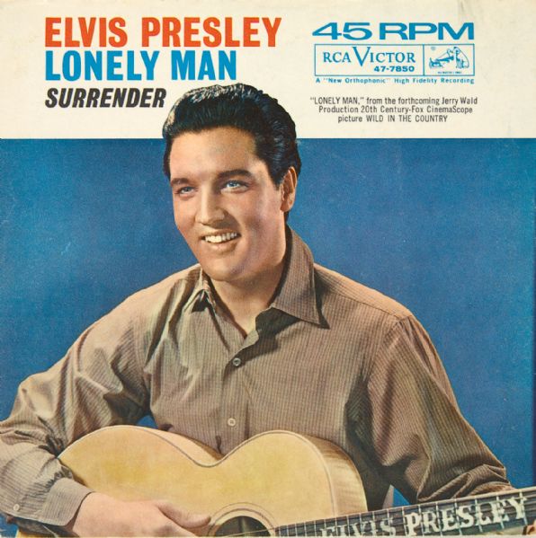 Elvis Presley "Lonely Man"/"Surrender" 45 
